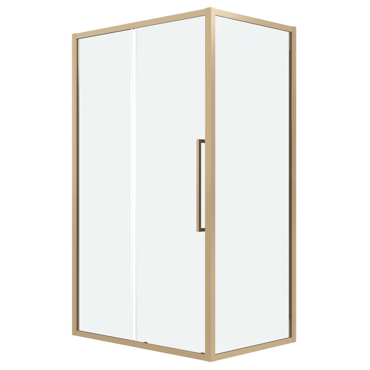 Душевой уголок Grossman Cosmo 120.K33.02.1210.32.00 120х100 стекло прозрачное профиль золото без поддона