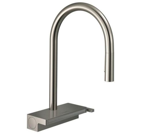 Смеситель для кухни Hansgrohe Aquno Select M81 73831800 на мойку нержавеющая сталь