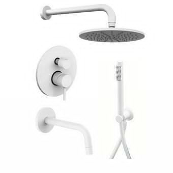 Душевая система Paffoni Light KITLIG019BO141 встраиваемая в стену