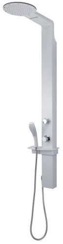 Душевая панель Gedy WELLNESS 01 GYSP10501(02) настенная цвет белый