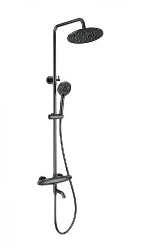 Душевая стойка Wonzon & Woghand Capsule WW-B3031-A3-BGG настенная цвет серый с термостатом