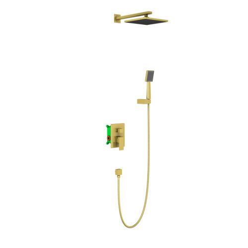 Душевая система Timo Selene SX-2069/17SM встраиваемая в стену цвет золото