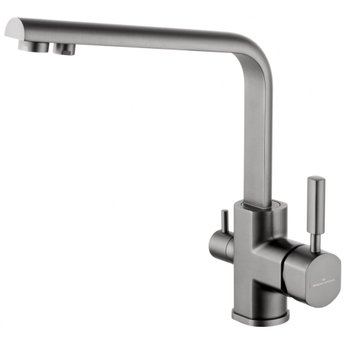 Смеситель для кухни Wonzon & Woghand WW-88458003-BGM на мойку серый