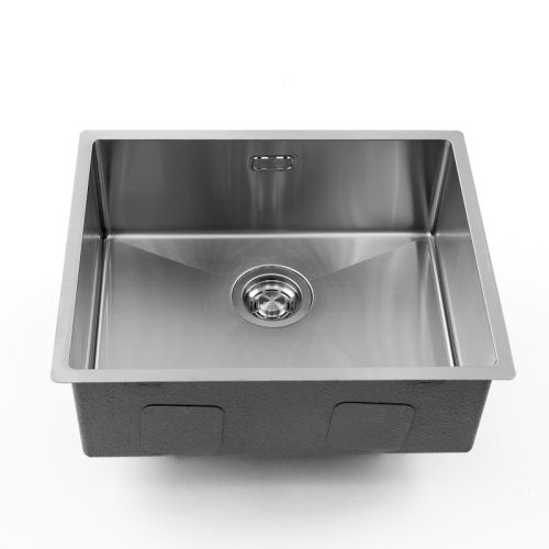 Кухонная мойка Grandex Aqua 504174 55х45 цвет серый поверхность матовая