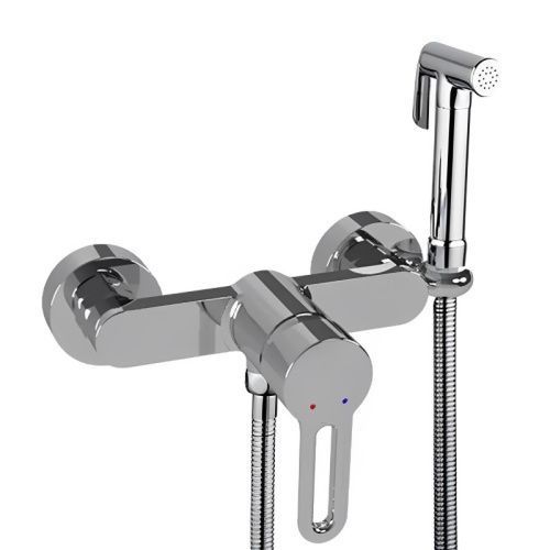 Гигиенический душ со смесителем Shevanik S8105-1 хром