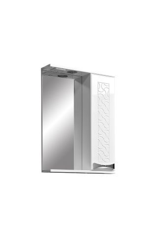 Зеркало-шкаф Stella Polar Ванда SP-00000198 50х70 подвесной цвет белый