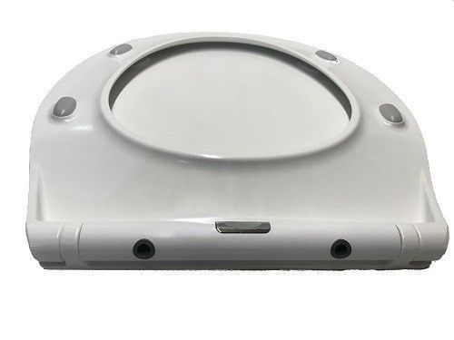 Унитаз подвесной CeramaLux CL2101 белый с сиденьем микролифт безободковый каскадный смыв - фото 3