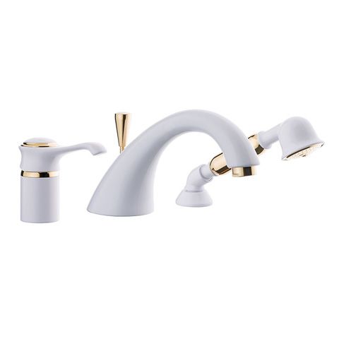 Смеситель Emmevi Tiffany 60120/CO на борт ванны хром - фото 2