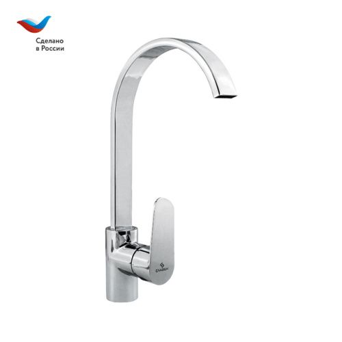 Смеситель для кухни Славен Город СЛ-ОД-К29 на мойку хром