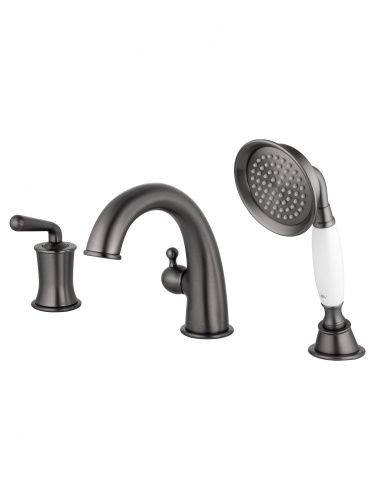 Смеситель Wonzon & Woghand Steam WW-88659008-BGM на борт ванны графит