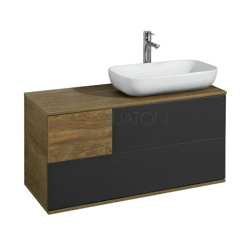 Тумба под раковину Aquaton Терра 1A246901TEKA0 110х50 подвесная цвет коричневый