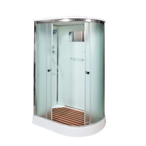 Душевая кабина AvaCan D102SL 120х80 асимметричная с крышей ориентация левая