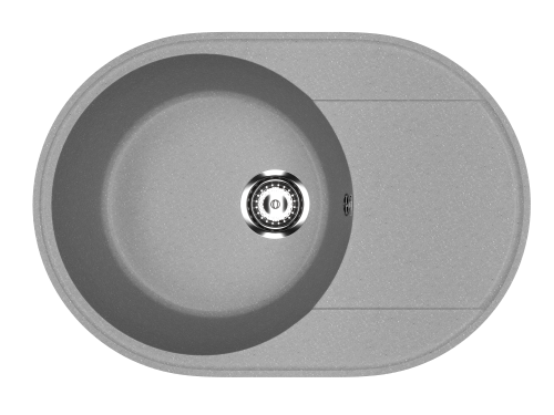 Кухонная мойка Uperwood ECON UPD-107 4910201245 60х45 цвет серый поверхность матовая