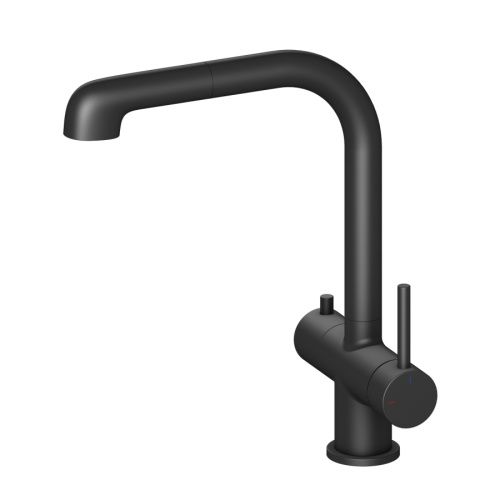 Смеситель для кухни Timo Saona 2346/03FL на мойку черный