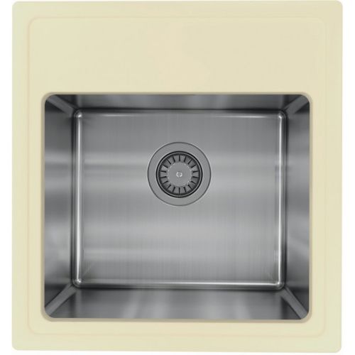 Кухонная мойка Florentina Комби 480 21.455.B0480.202 50х50 цвет бежевый поверхность матовая