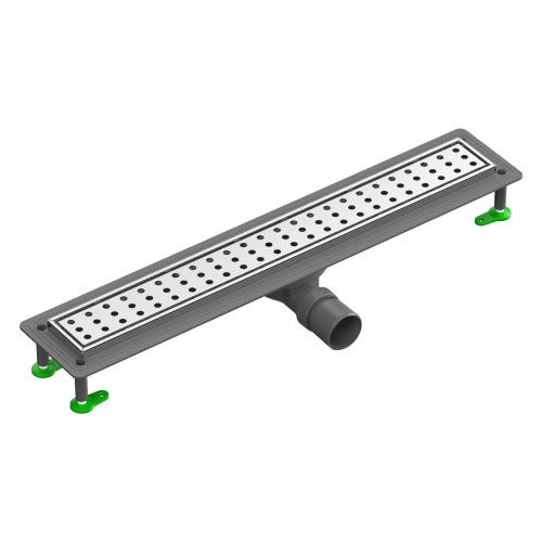 Душевой лоток Ctesi WAY ROUND BK4024250 80х5 хром