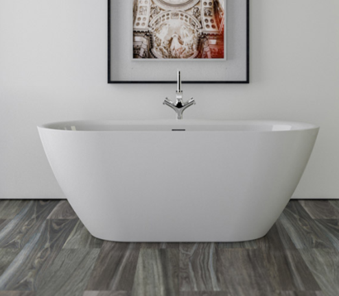 Ванна акриловая Knief Form XS 0100-257WM 155х75 отдельностоящая овальная