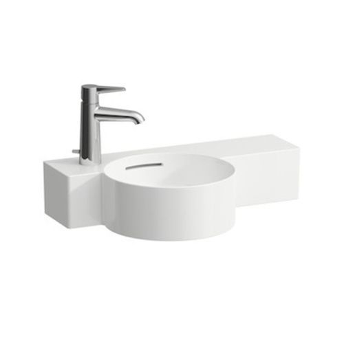 Раковина керамическая Laufen VAL 8.1528.3.000.105.1 60х30 подвесная цвет белый 1 отверстие под смеситель