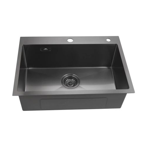 Кухонная мойка Fashun 21M Комплект AS5545-17 55х45 цвет серый поверхность матовая