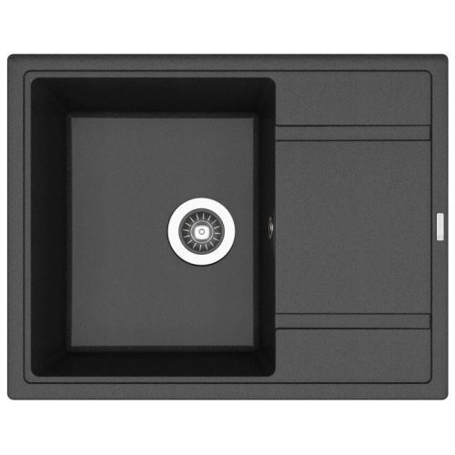 Кухонная мойка Florentina Липси 650 20.125.C0650.302 65х50 цвет черный поверхность матовая