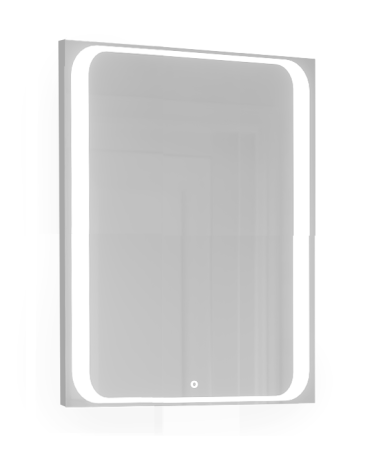 Зеркало с подсветкой Jorno MODUL Mоl.02.60/W 60х80 подвесное