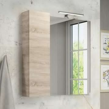 Зеркало-шкаф Comforty Тромсе 00004142222CF 80х80 подвесной цвет бежевый/белый