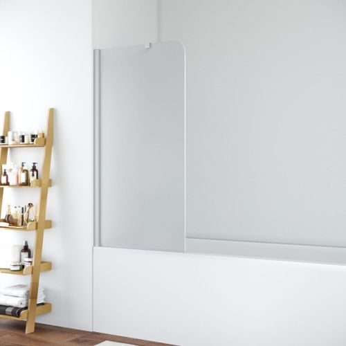 Душевая шторка на ванну Vegas-Glass EV+EV NOVO ST EV ST NOVO 76 07 10 L 75х140 стекло матовое профиль хром ориентация левая