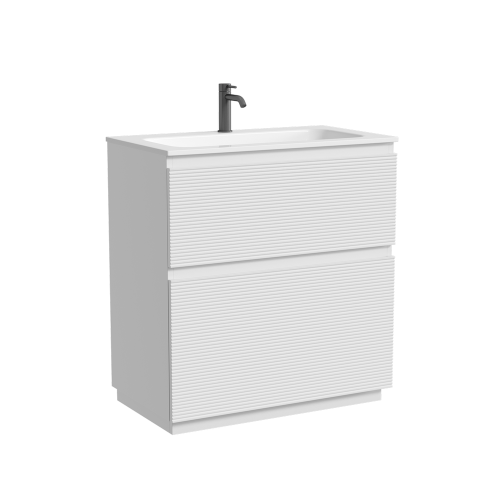 Тумба под раковину Sancos FOLK Floor FL80FW 80х40 напольная цвет белый