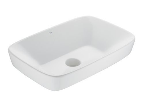 Раковина керамическая Kale DOVE 310200200206(7113935800) 60х40 накладная цвет белый без отверстий под смеситель