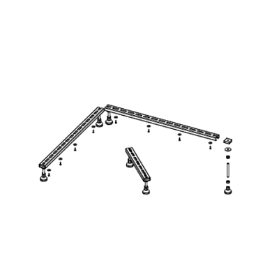 Ножки для поддона Riho Basel 207115