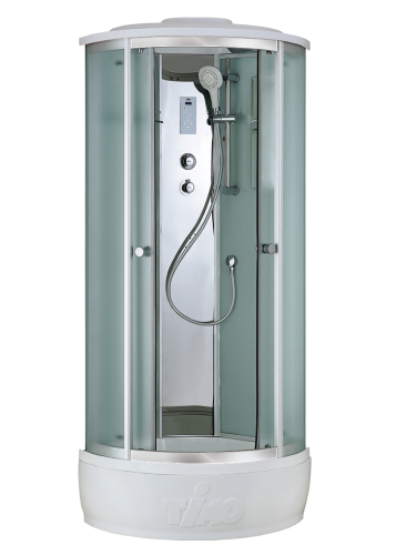 Душевая кабина Timo Comfort T-8880C 80х80 четверть круга с крышей ориентация универсальная