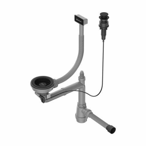 Слив-перелив Omoikiri WK-1-A 4956767 серый