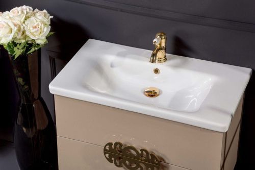 Тумба под раковину Armadi Art NeoArt 830-100-CP 100х40 подвесная цвет коричневый