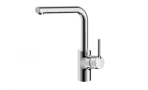 Смеситель для кухни Bravat Palace (Bravat) F7172217CP-1-RUS на мойку хром