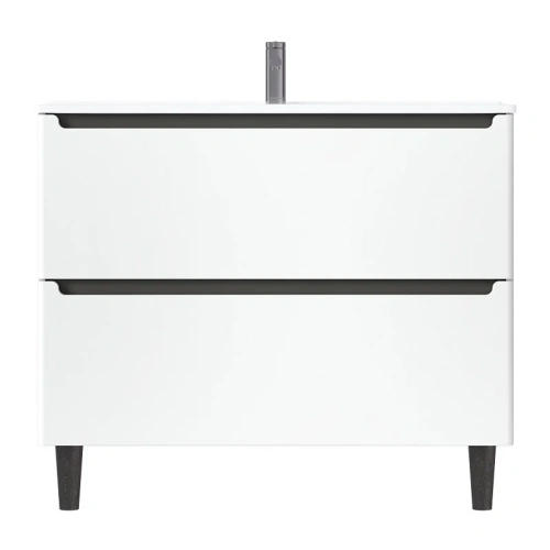 Тумба под раковину 1MarKa Coda Ц0000042344 110х50 цвет белый