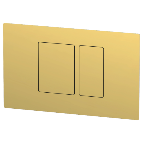 Клавиша смыва механическая Remer RB820DO цвет золото