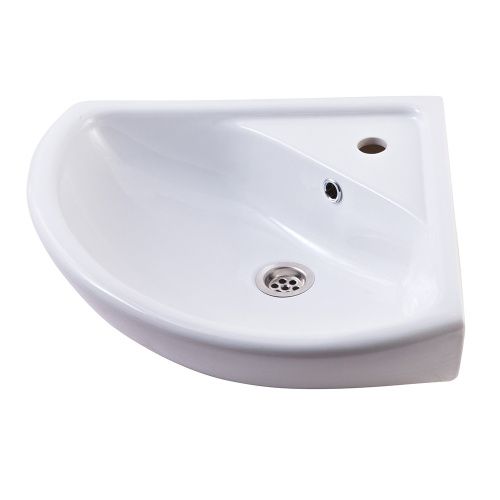 Раковина из сантехнического фарфора Rosa Вн МуБ08 70х60 накладная цвет белый