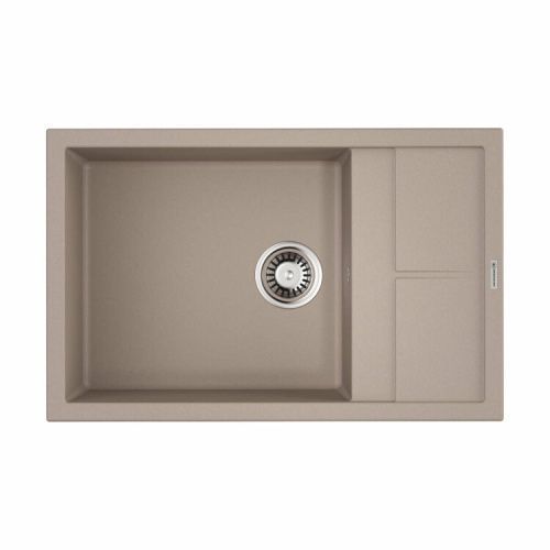 Кухонная мойка Omoikiri Sumi 4993721 80х50 цвет бежевый