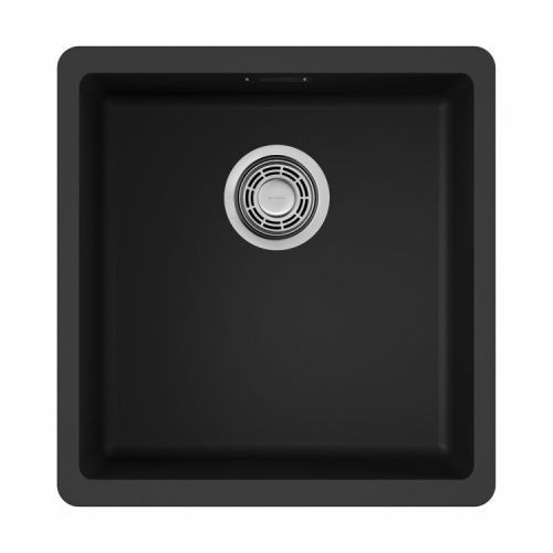 Кухонная мойка Omoikiri Kata 4993396 40х40 цвет черный поверхность матовая