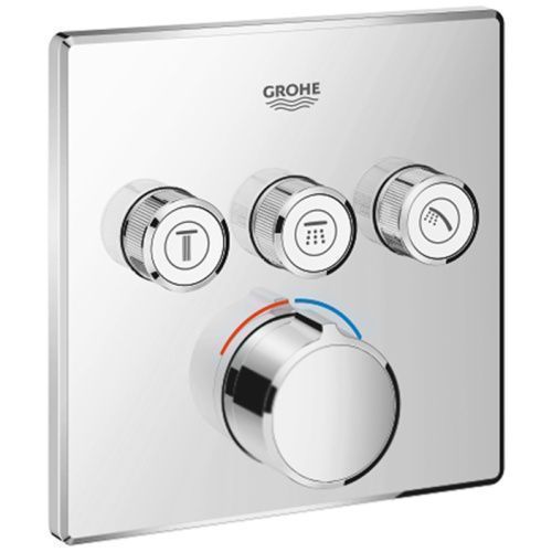 Смеситель Grohe Grohtherm 29149000 встраиваемый в стену хром