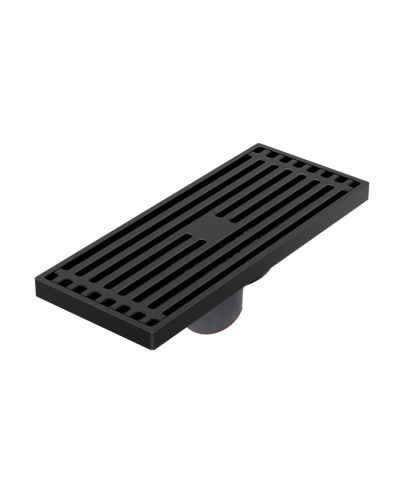 Душевой трап Orange TR01-009b 20х20 черный