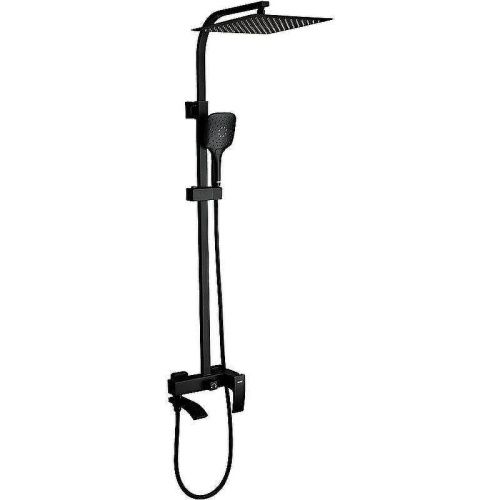 Душевая стойка ALMAes Turia SDI-1808 настенная цвет черный