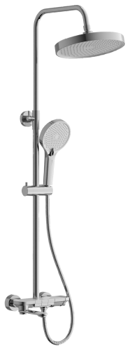 Душевая стойка Belz B713 B25713 настенная цвет хром