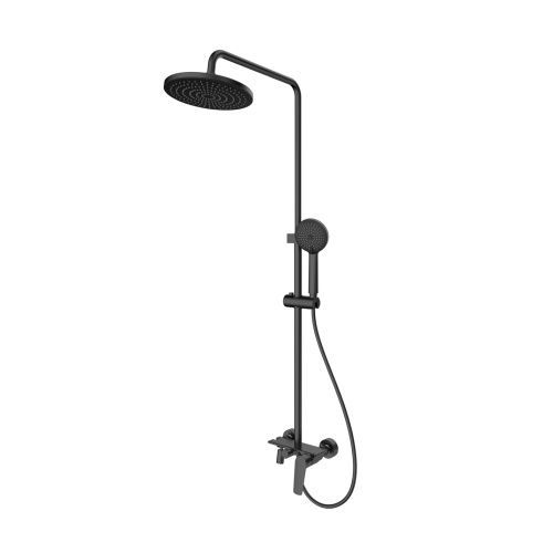 Душевая стойка Splenka S53.24.06 настенная цвет черный