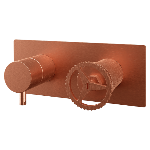 Смеситель для душа Remer Chrono CH93ZRP встраиваемый в стену медь