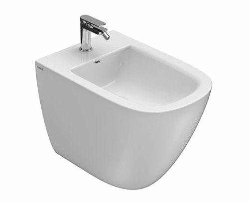 Биде напольное Globo Stockholm LA009BI цвет белый