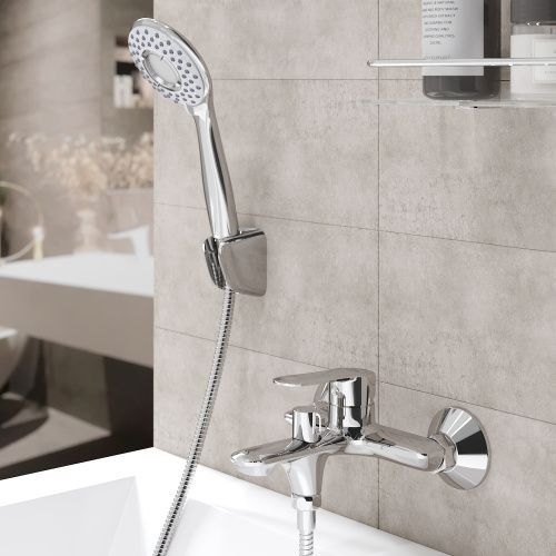 Смеситель для ванны Tokito KANDA TOK-KAN-1014 настенный хром