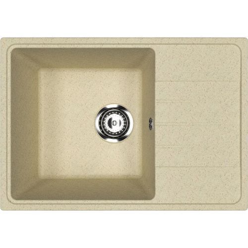 Кухонная мойка Ulgran Practik PR-M 600-002 60х40 цвет бежевый поверхность матовая
