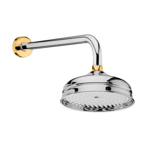 Верхний душ Webert Karenina AC0014017 20х20 хром/золото
