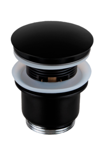 Донный клапан Remer 905CC2114NO черный